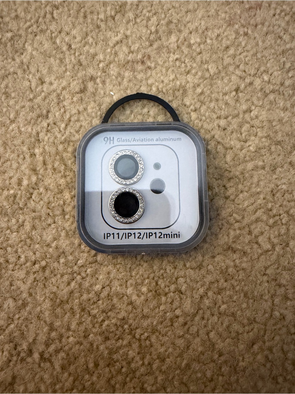 Wildflowers iPhone Camera Lens Ring Covers in Silver and Black